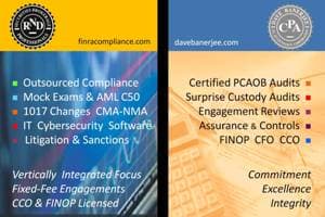 Portfolio for FINRA & SEC Compliance Expertise